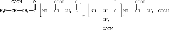 聚天冬氨酸（鈉）PASP 結(jié)構(gòu)式